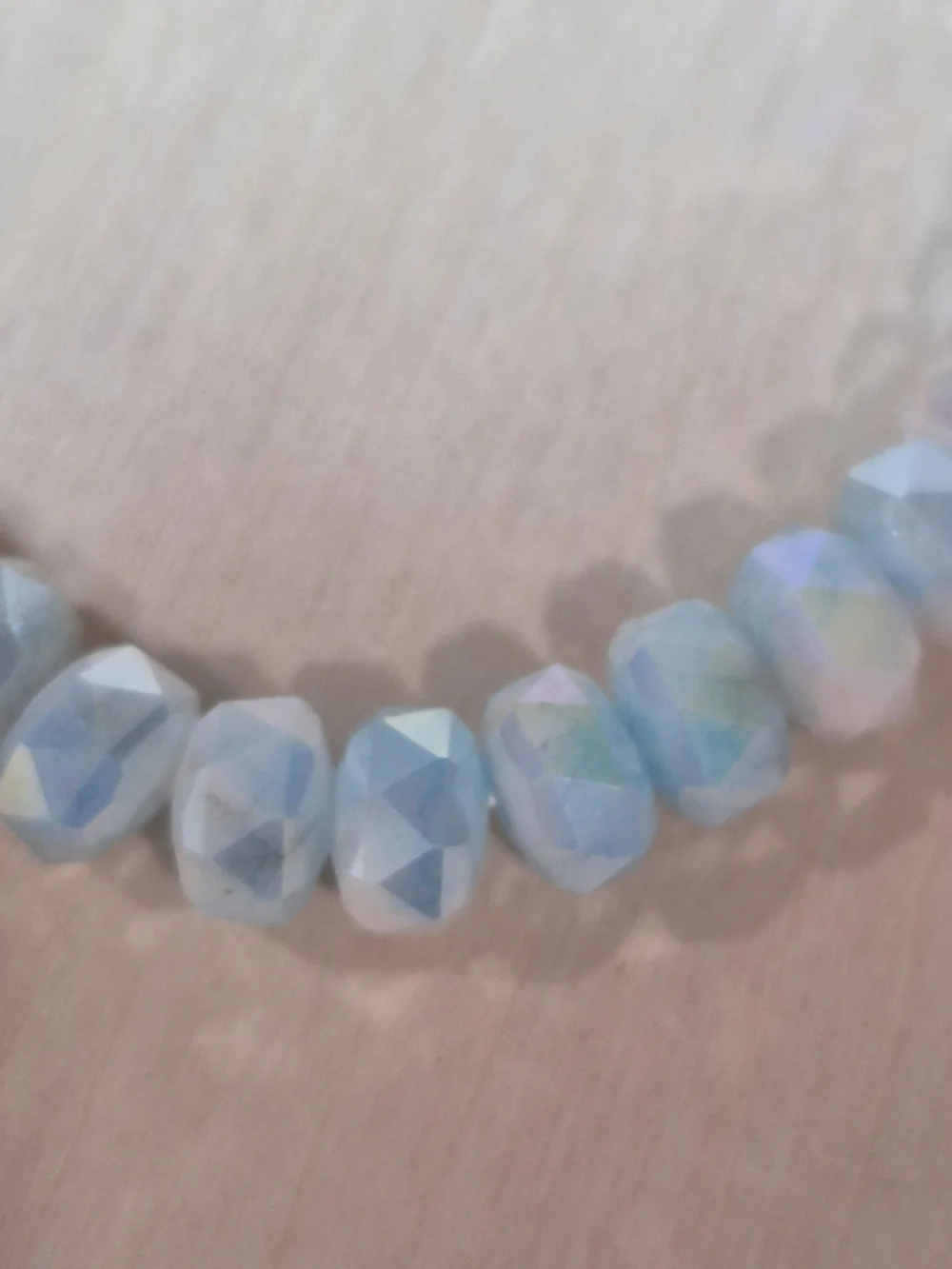 🩷💜NEW🩷💜 PRETTY!! Faceted MOSS AGATE With MOONSTONE Mix Stretch Bracelet